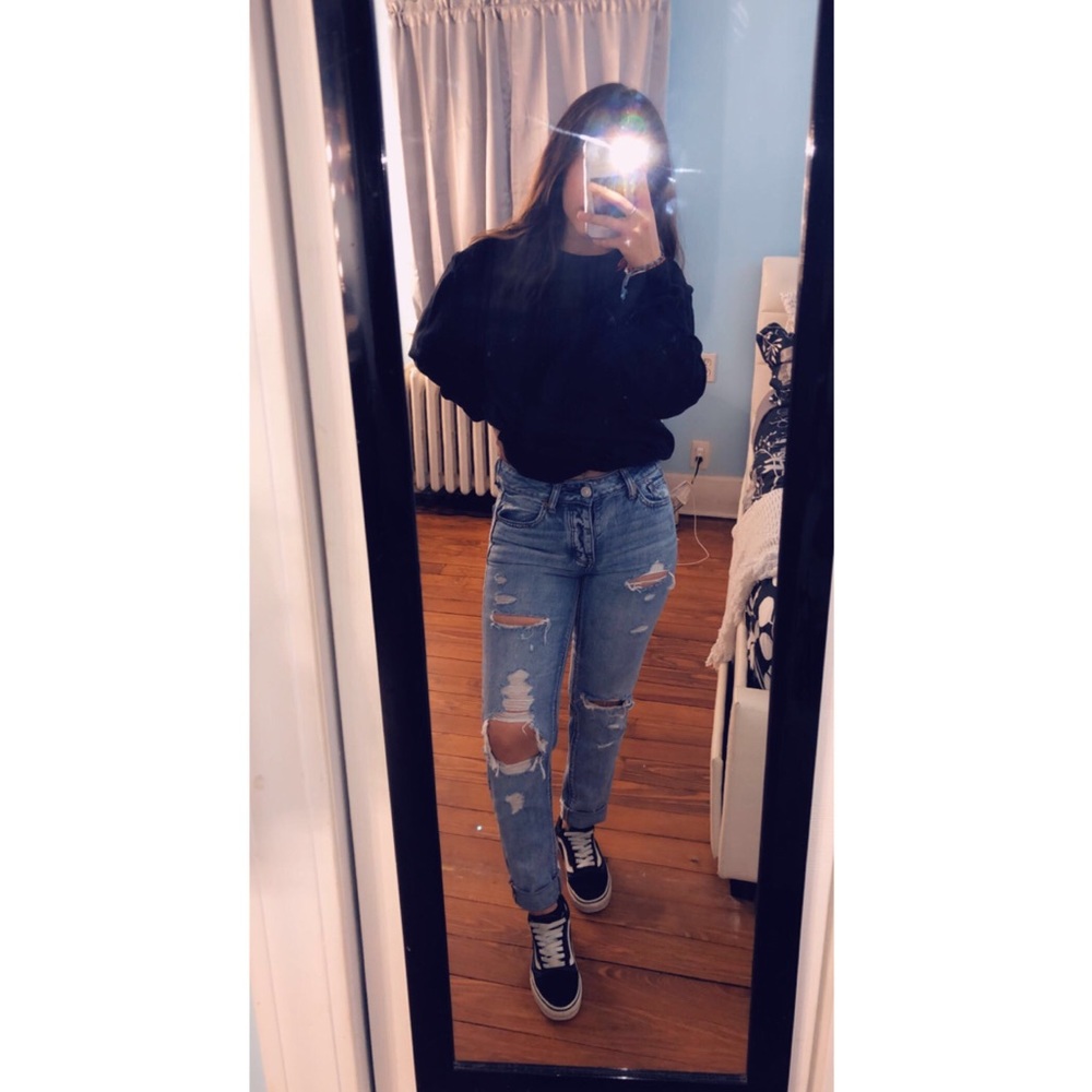 American eagle Tom girl jeans